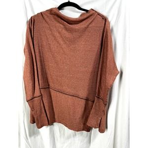 Free People We The Free Women's Top Small Ribbed Knit Oversized Dolman Stretch